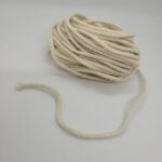 Pabilo de Algodón redondo 3mm para Vela De Soja Quemado 10cm aprox. X10mts