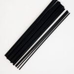 Varilla De Fibra Negra de 23cms x50u