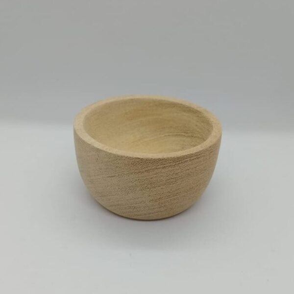 Cuenco de madera 8cm sin lustrar