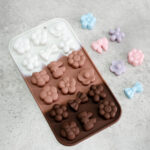 Molde Bombon Flores y Moño