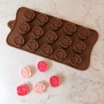 Molde Silicona Choco Rosas Rococo