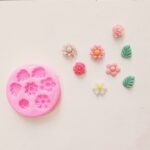 Molde Flores Y Hojas