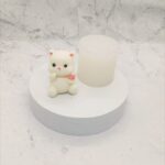 Molde Osito Con Flor