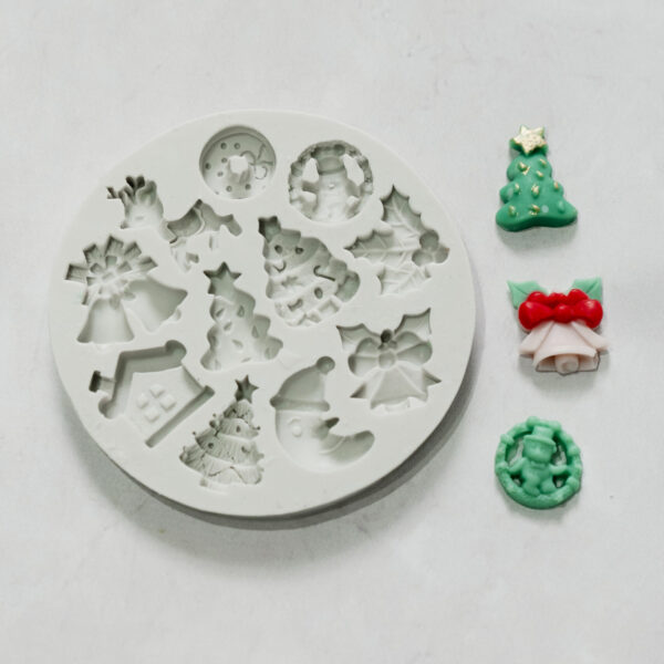 Molde Navidad Deco x11