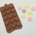 Molde Silicona Bombón Flores