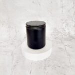 Vaso De Vidrio Negro Con Tapa Ares - Image 2